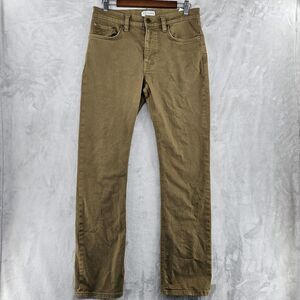 Tecovas Jeans Mens 32x32 Brown Straight Comfort 5 Pocket Western Cowboy Stretch